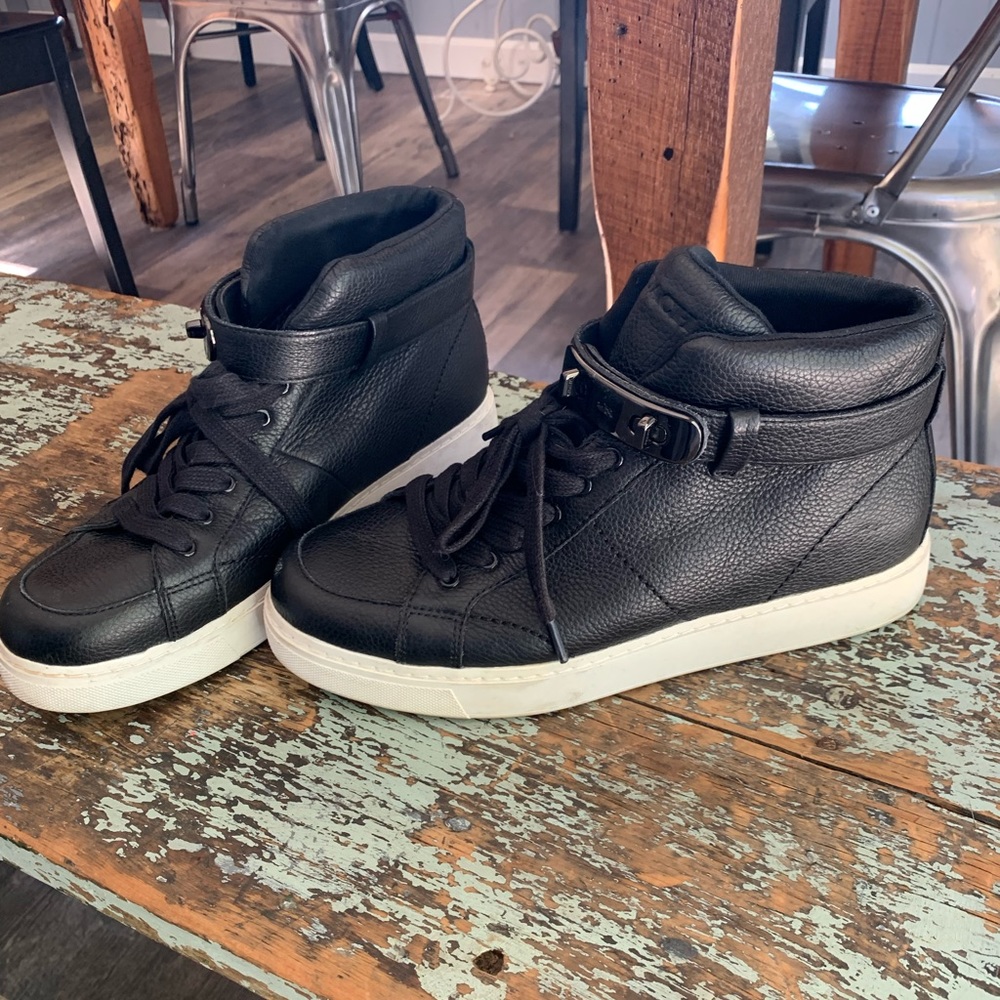 Coach high tops. 7.5. Super comfy.